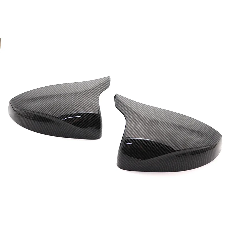 

Mirror Cover For Audi A3 8V 2012 2013 2014 2015 2016 Accessory Carbon Black BAT BATMAN Case CAR Shields External Parts 2 Pcs