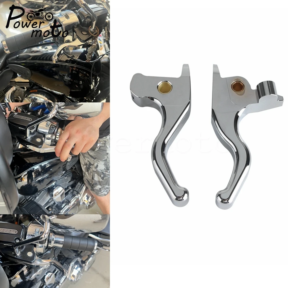 Мотоциклетные тормозные рычаги сцепления для Harley Touring Road King Electra Glide Street FLHX FLHXI FLHXS