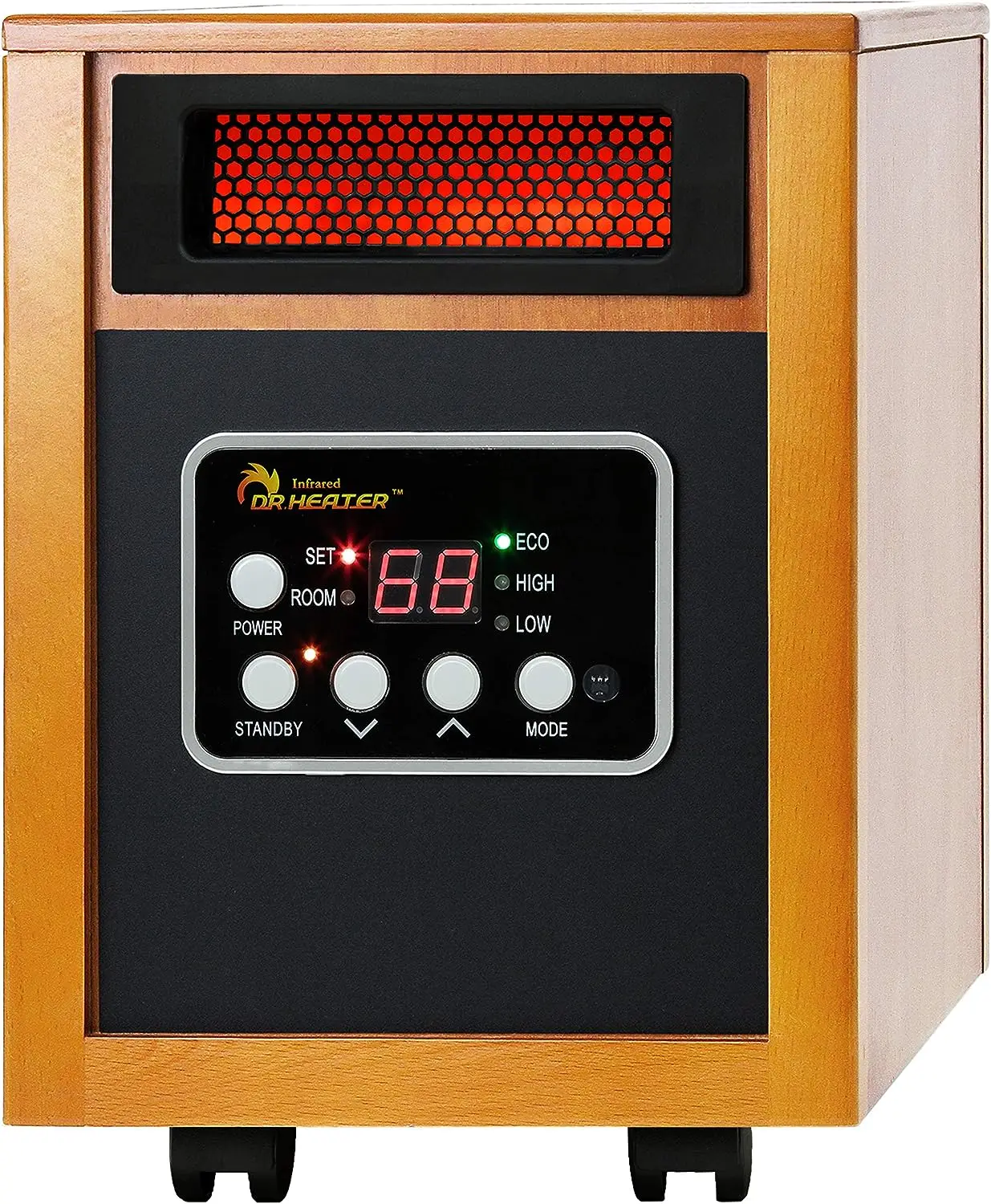 

Heater Portable Space Heater, 1500-Watt, Cherry