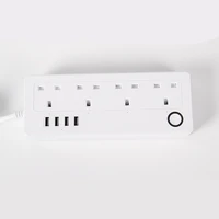 wifi power strip uk app control power meter function13a 2400w 100 240v tuya smart works with alexa and google assistant