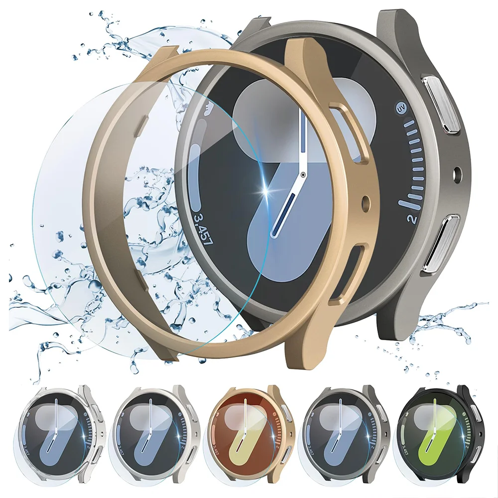 Чехол и стекло для Samsung Galaxy Watch 7/6/5/4 FE PEO