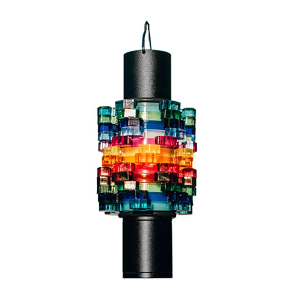 

Swante Camping Equipment Camping Atmosphere Lamp Camping Tools Atmosphere Props Camping Lampshade Color Atmosphere