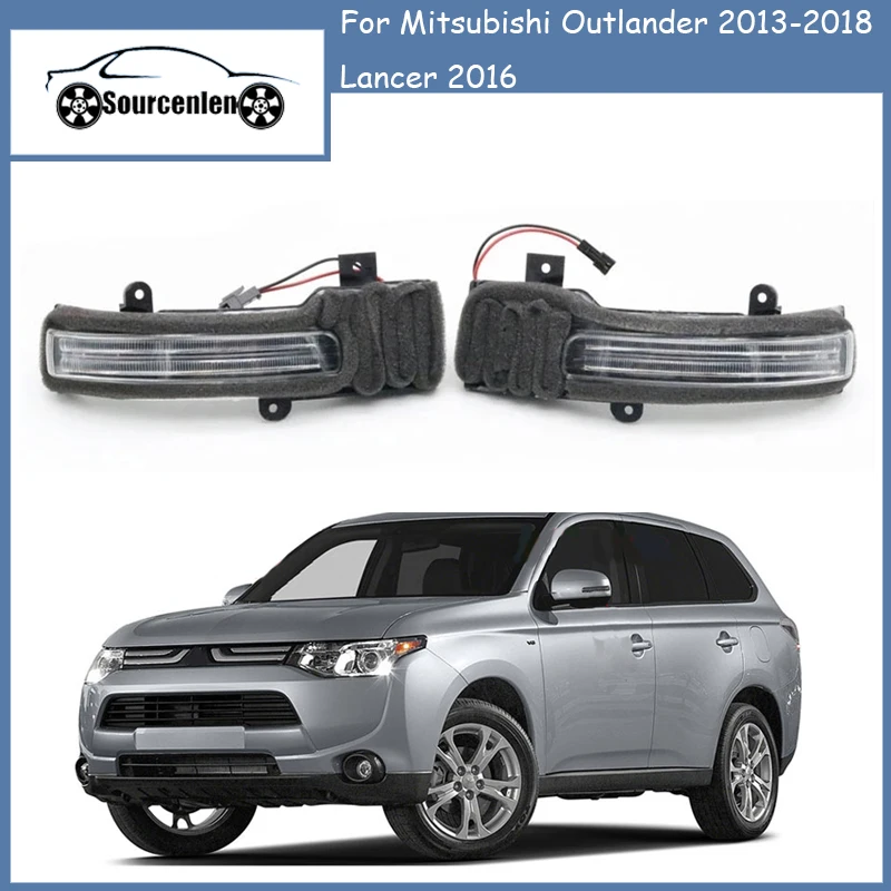 

Внешний вид автомобиля, зеркало заднего вида, сигнал поворота, лампы индикатора для Mitsubishi Outlander 2013-2018 Lancer 2016 OEM 8351A135