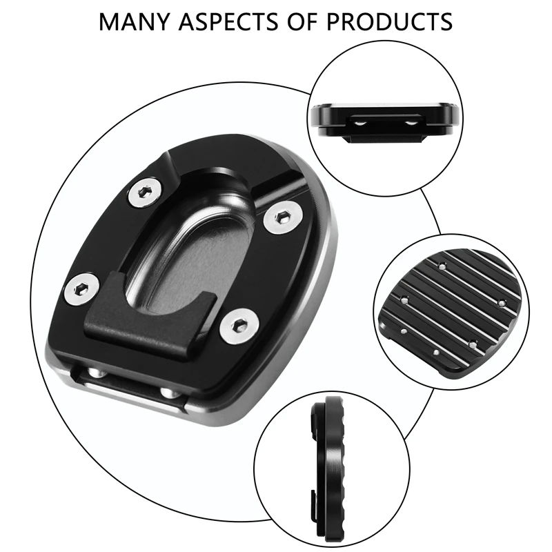 Увеличитель с откидной ножкой удлинитель боковой подставкой для Vespa GTS GTV 300 GTS300