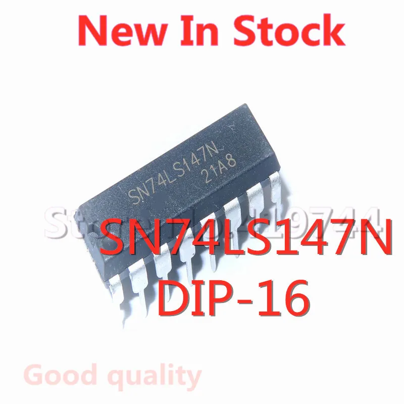 

5 шт./лот SN74LS147N 74LS147 HD74LS147P DIP-16 10-wire-4 wire и 8-wire-3-проводной кодировщик