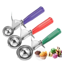 ice cream scoop stainless steel mash potato ball stack spoon watermelon fruit dessert ball maker kitchen accessories tools