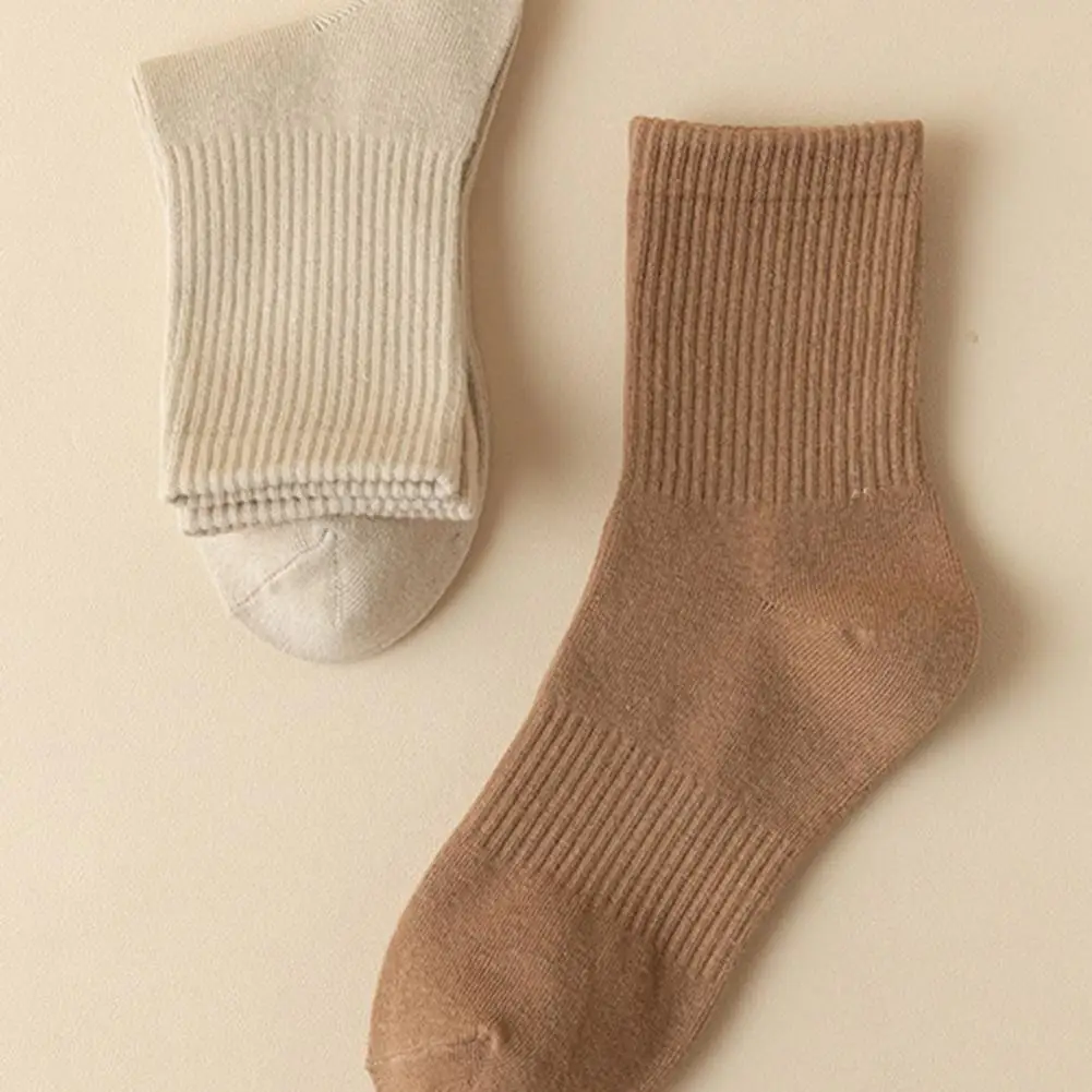 

1 пара спортивных носков, эластичные открытые Ретро Повседневные носки, эластичные вязаные мужские и женские мужские носки, вязаные носки д...