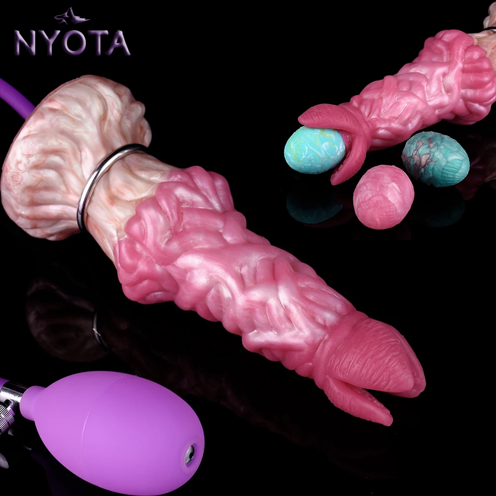 NYOTA фантазия пневматический овипозитор анальные секс-игрушки фаллоимитаторы