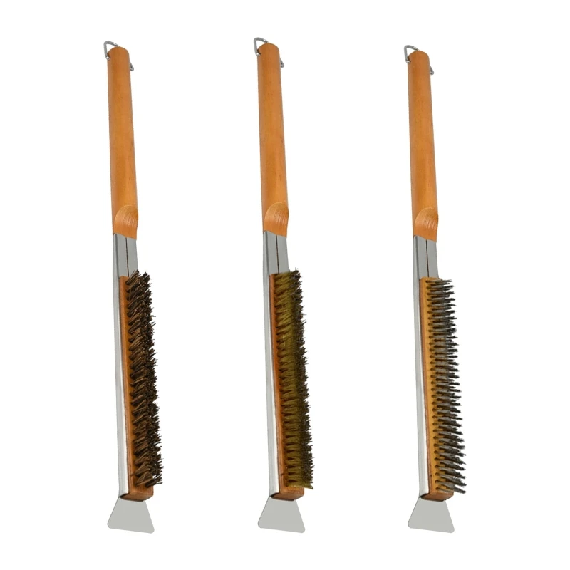 

Щетка для чистки пиццы с деревянной ручкой