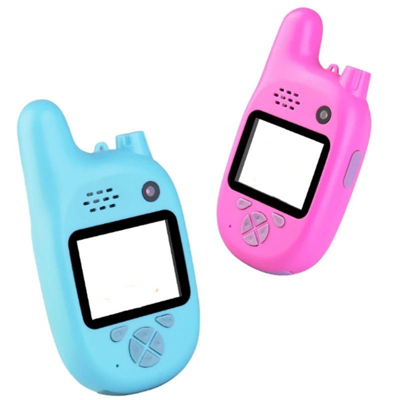 

Kids Walkie Talkie Camera Camcorder Mini Video HD Toys Walkie Talkie Camcorder MP3 Music Player Game Best Gift for Children