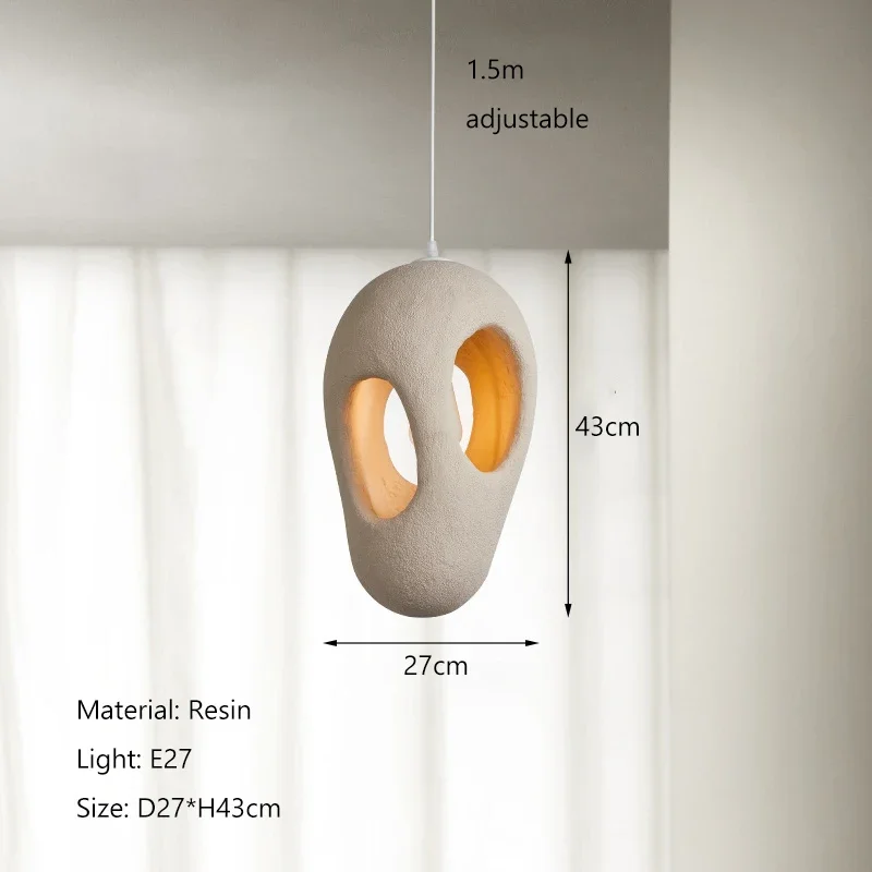 

Подвесные светильники JIANKEXING Wabi Sabi из смолы