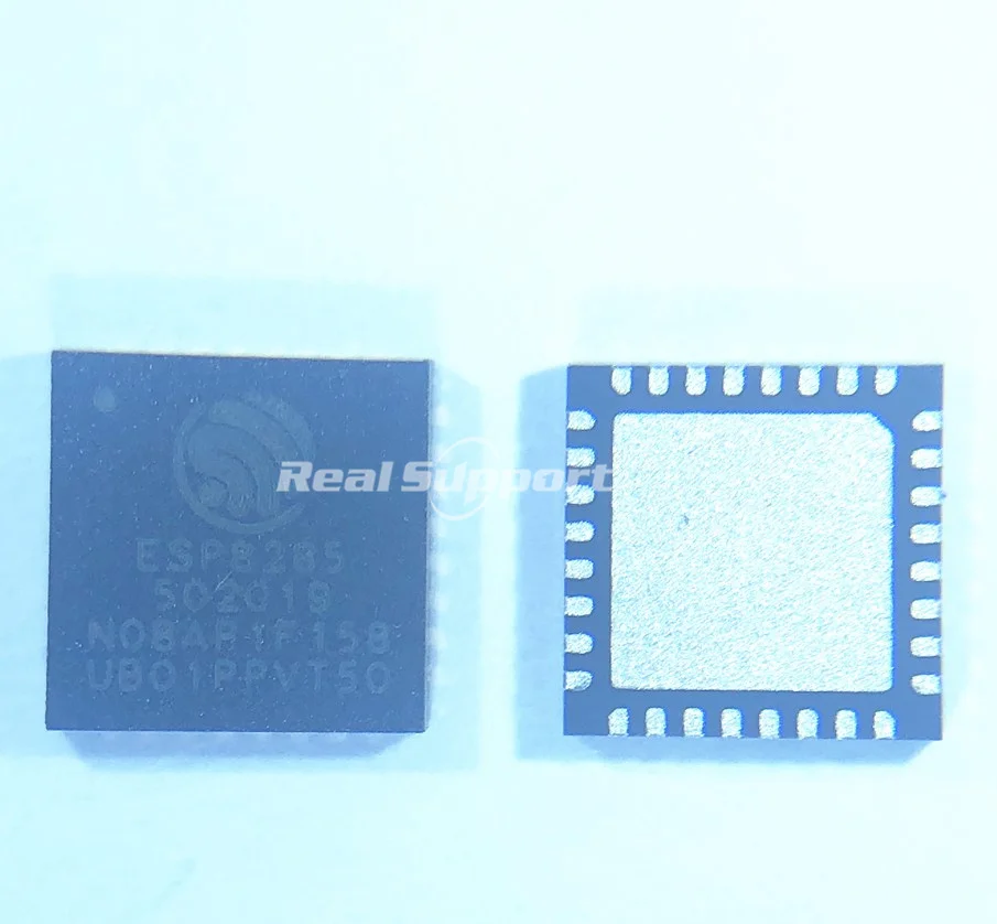 

1000 шт. ESP8285 ESP8285N08 WiFi чип Встроенная вспышка 1M Byte Espressif IC ESP8285EX QFN-32 QFN32 беспроводной модуль