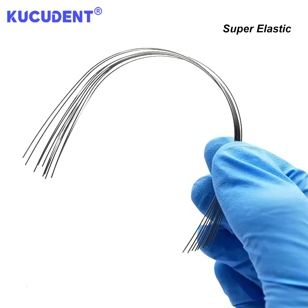 10 шт./уп стоматологические ортодонтические дуговые проволоки NITI