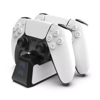 dual fast charger for ps5 wireless controller usb 3 1 type c charging dock station led cradle for sony playstation5 dualsense
