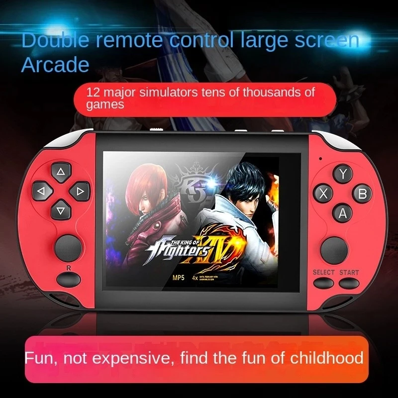

16g Hd Handheld Player X7s Dual Joystick Large Screen Game Machine For Kids Gift Arcade Retroid Retro Portable Game Consoles New