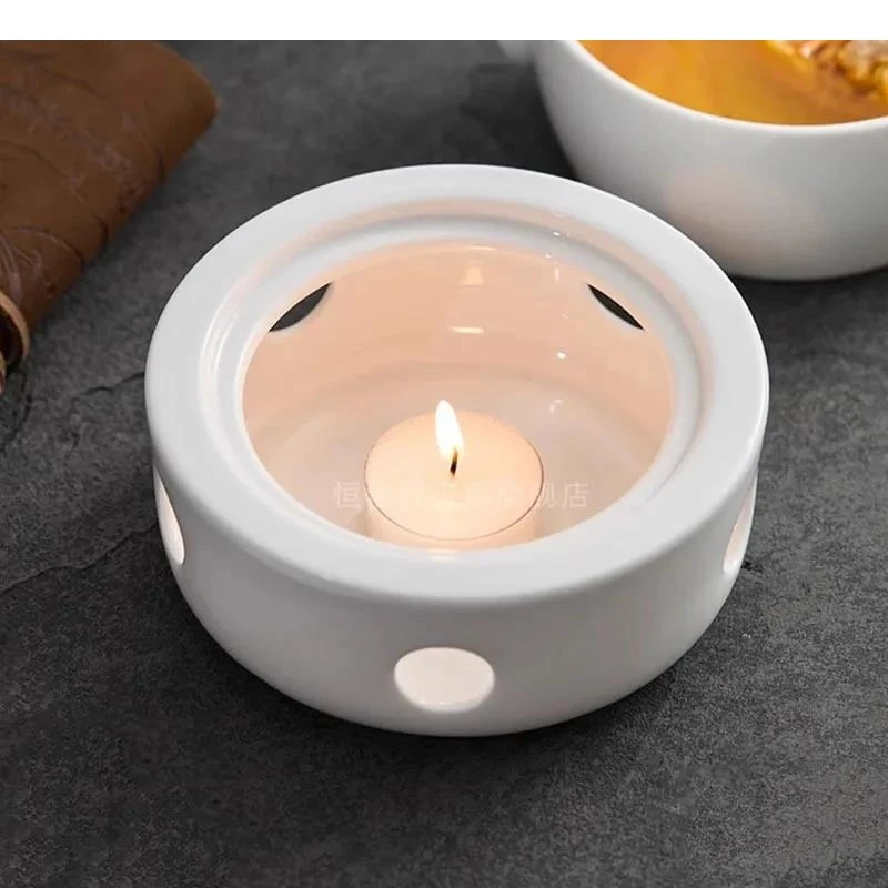 Чистая белая керамическая миска с крышкой изоляционная печь суп десерт миски для