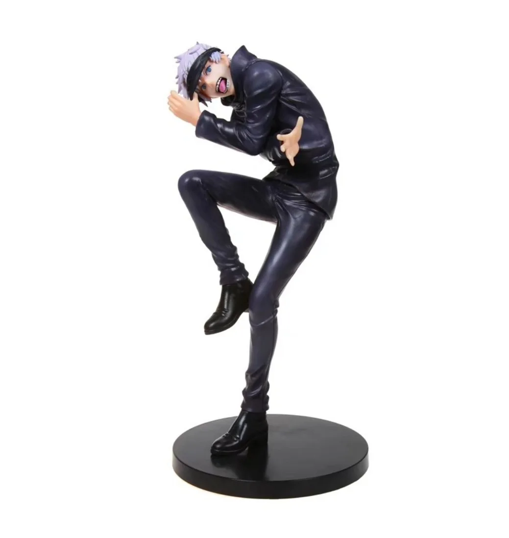 

25cm Jujutsu Kaisen Gojo Satoru Itadori Yuji Kawaii Action Figure Anime Figurine Collection Model Doll Toys Gift for Kids