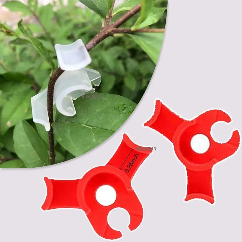 

10pcs/Lot Red White Plant Branches Bender Buckles Reuseable Clips Low Stress Plant Training Control The Growth Garden Suppiles
