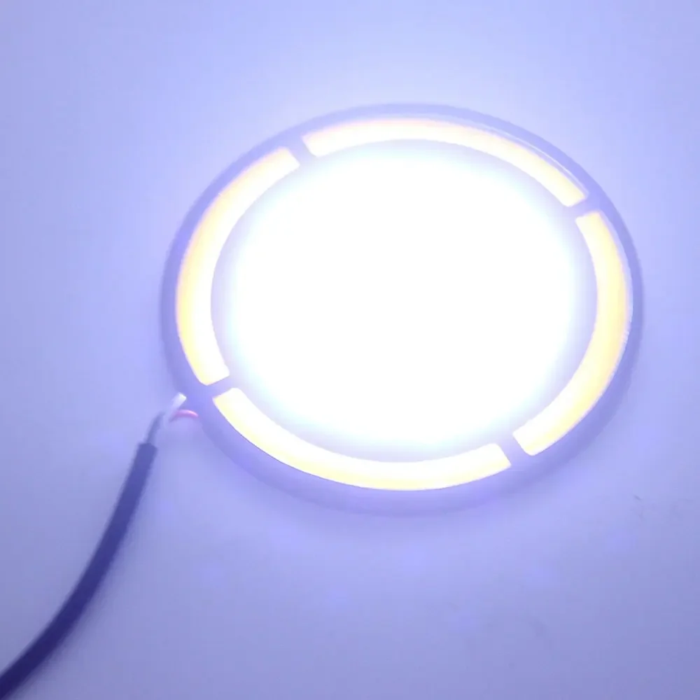 

2 шт., светодиодные дневные ходовые огни, 73 мм DC12 в