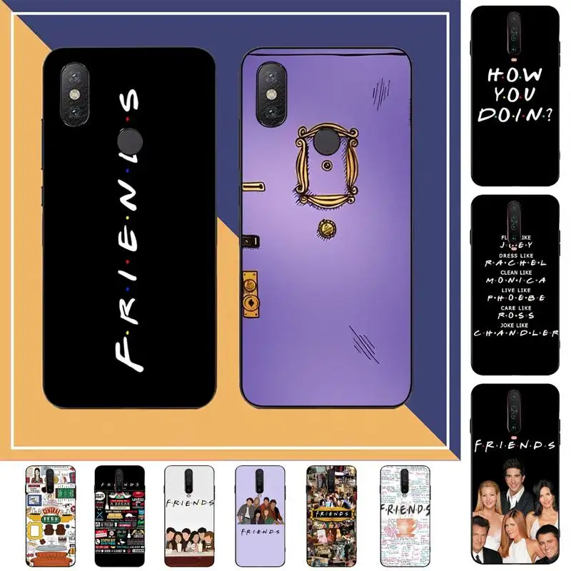 

Friends Tv Show Phone Case for Redmi Note 8 7 9 4 6 pro max T X 5A 3 10 lite pro
