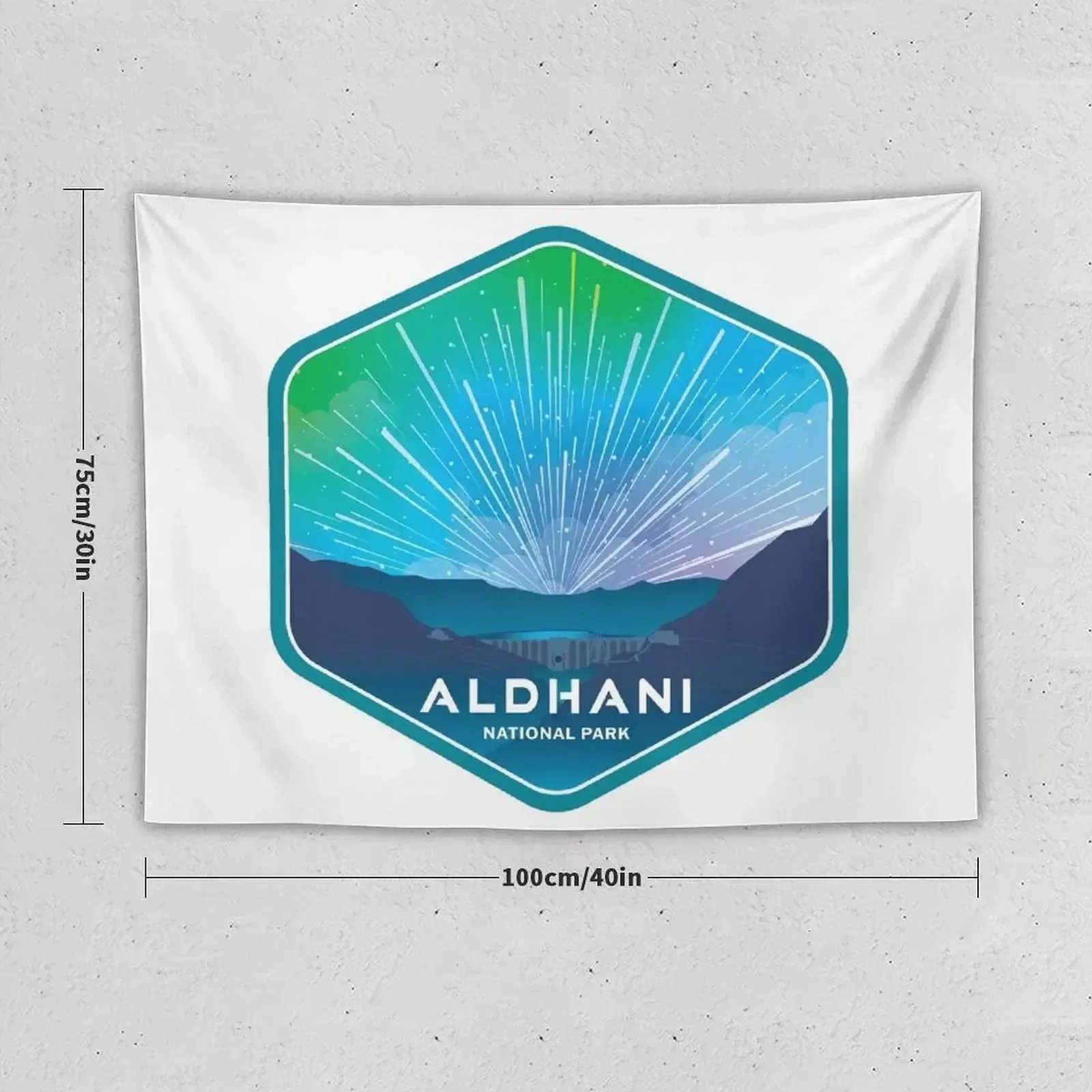 Гобелен Aldhani National Park 100% полиэстер