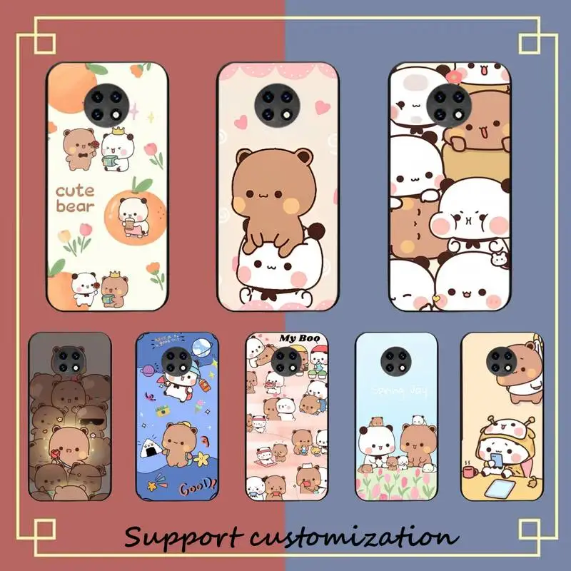 

Bubududu Panda Phone Case For Redmi Note 4 X 5 A 6 7 8 Pro T 9 Pro 9S 10 Pro 11 Pro 11S 11Epro PocoM3pro