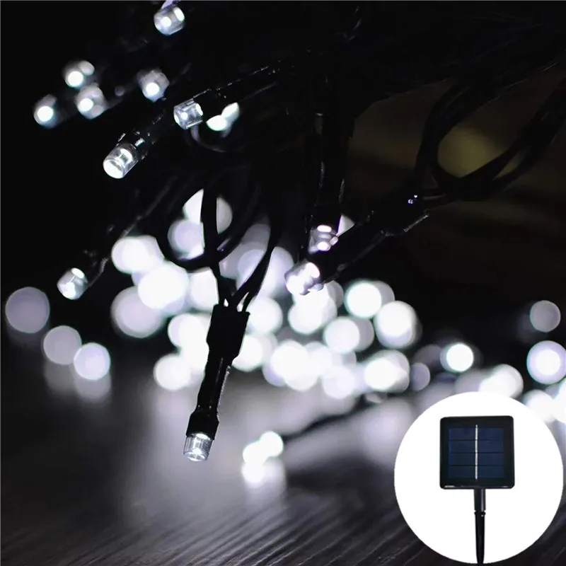 

Уличная Водонепроницаемая светодиодная гирлянда на солнечной батарее, 5 м