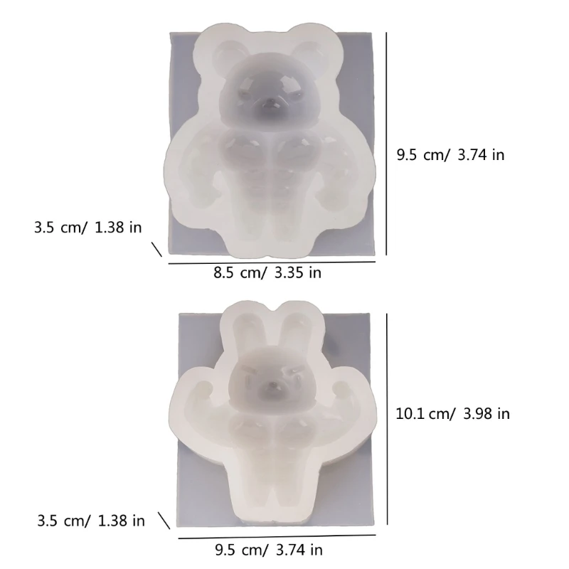 Практичная силиконовая форма для десертных аксессуаров удобный набор