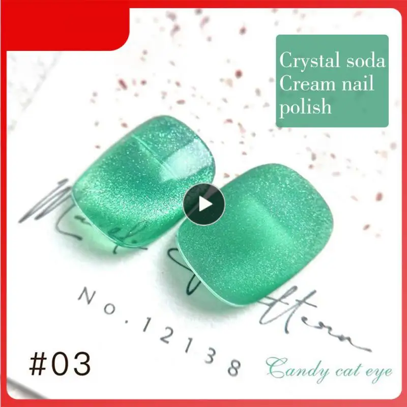 

Magnetic Uv Gel Crystal Cat Eye Nail Polish Gel Nail Art Nail Glue Shiny