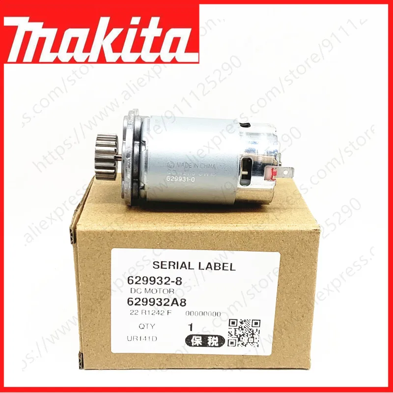 

Двигатель 14,4 в 18 в для Makita BUR141, UR141D, DUR141, BUR181, DUR181, DUR141Z, DUR181Z 629932-8, 629932A8