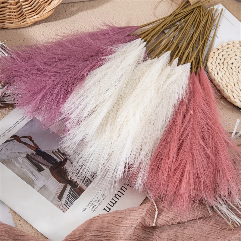 

Искусственные пампасные цветы в стиле бохо 10 шт., имитация растений в скандинавском стиле, геркон, цветок для спальни вечерние вечеринки, св...