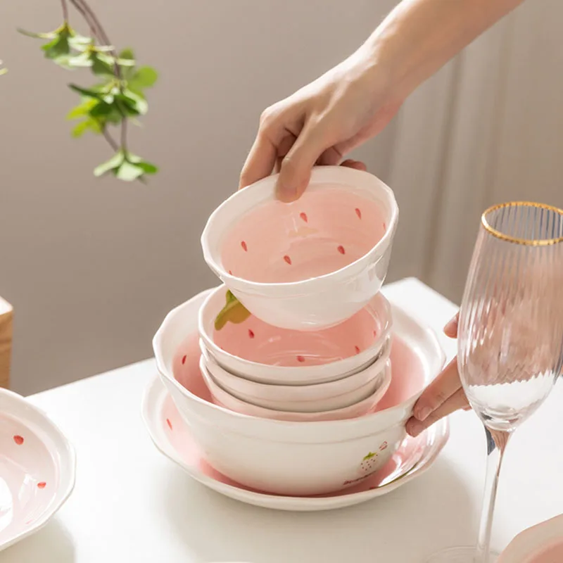 

Полный набор обеденных тарелок, простые кавайные блюда, безделушка, искусственная многоразовая посуда, Детские кухонные принадлежности Platos Vajilla