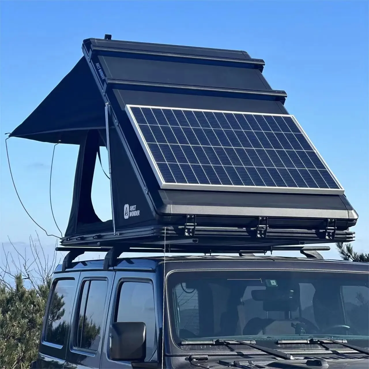 Новое поступление открытый кемпинг ЕС США carpa de techo твердый корпус алюминиевая