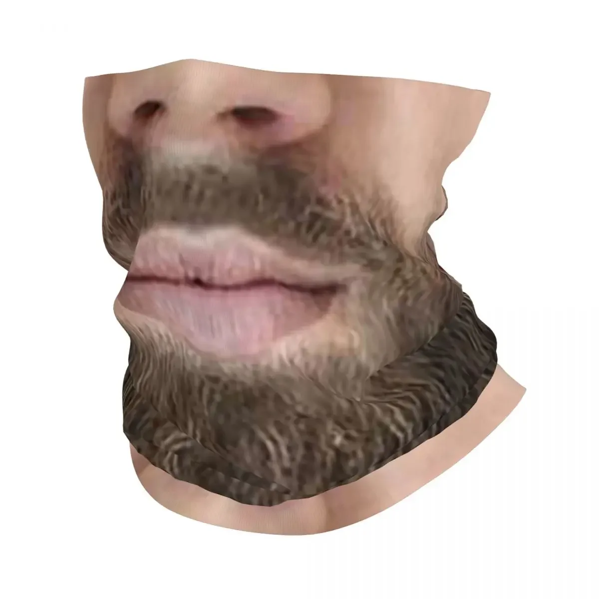 Реалистичное лицо (Версия бороды) бандана гетры с принтом маска шарф