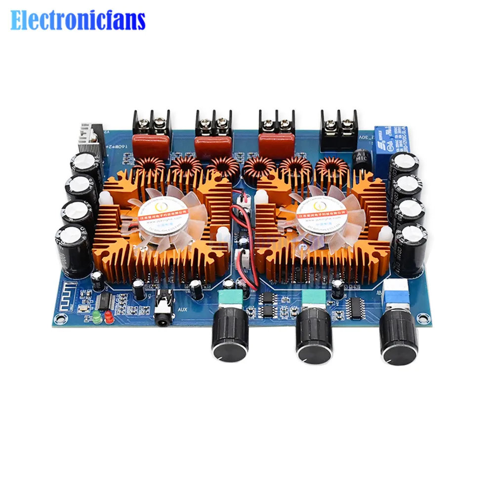 

XH-A128 160WX2+220W High Power Digital Power Amplifier Board TDA7498E 2.1 Channel Stereo Audio Amplifier Board Module