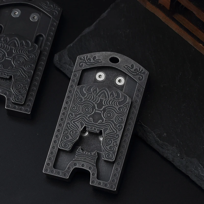 

Papacoin PPB Фирменная декомпрессионная игрушка, оригинальная игрушка-зверь Rui EDC, декомпрессионная игрушка с черной технологией, подарок для парня