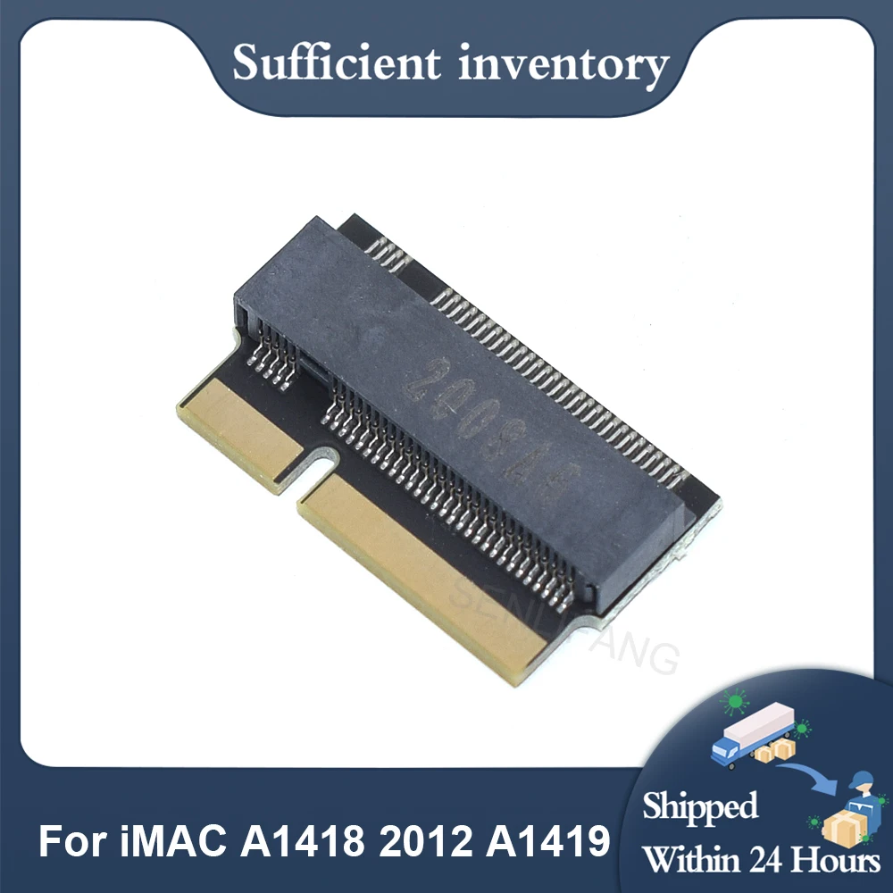 

For MacBook Pro 2012 A1418 A1419 A1425 A1398 21345 Adapter Card New M.2 NGFF B+M Key SATA SSD M2