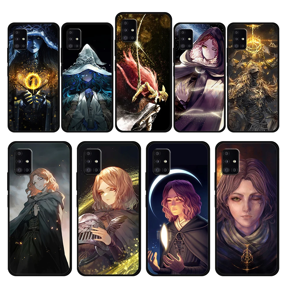 

Elden Ring Melina Cover Case for Samsung Galaxy A53 A73 A12 A52 A51 A32 A21s A50 A71 A72 A31 4G 5G Print Armor Casing Capinha