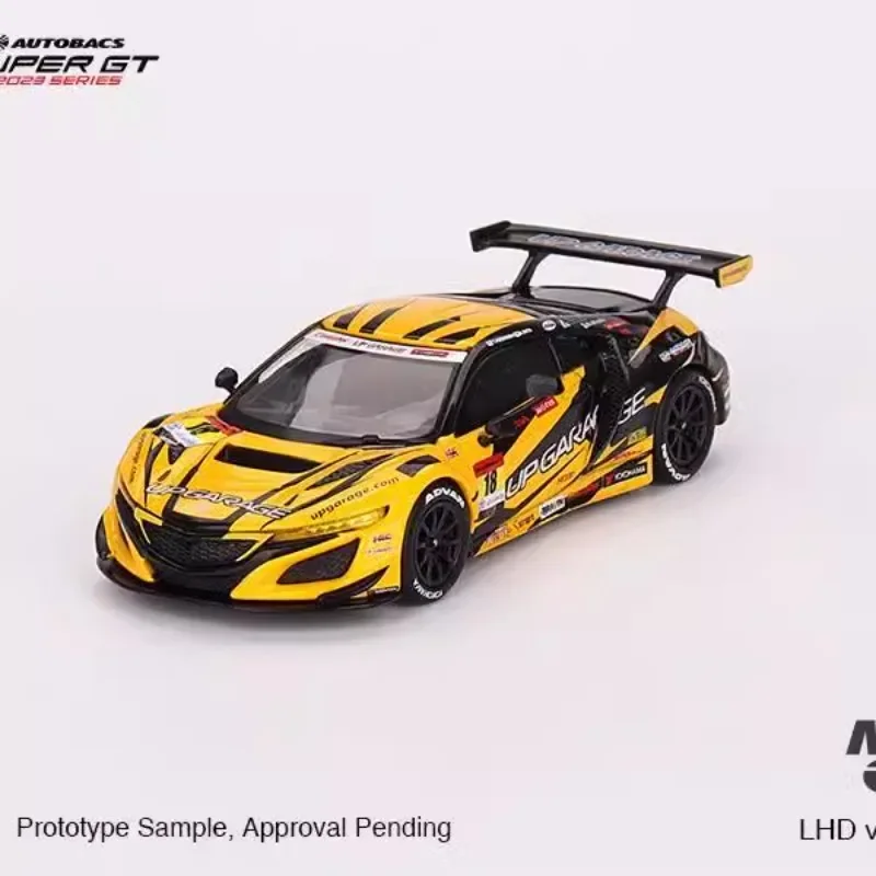 1/64 Honda NSX GT3 No Модель автомобиля из сплава 629 детская коллекция декоративных