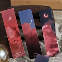 30 pieces ins wind bookmark bookmark pottery time hymn bookmark metal bookmark school office supplies
