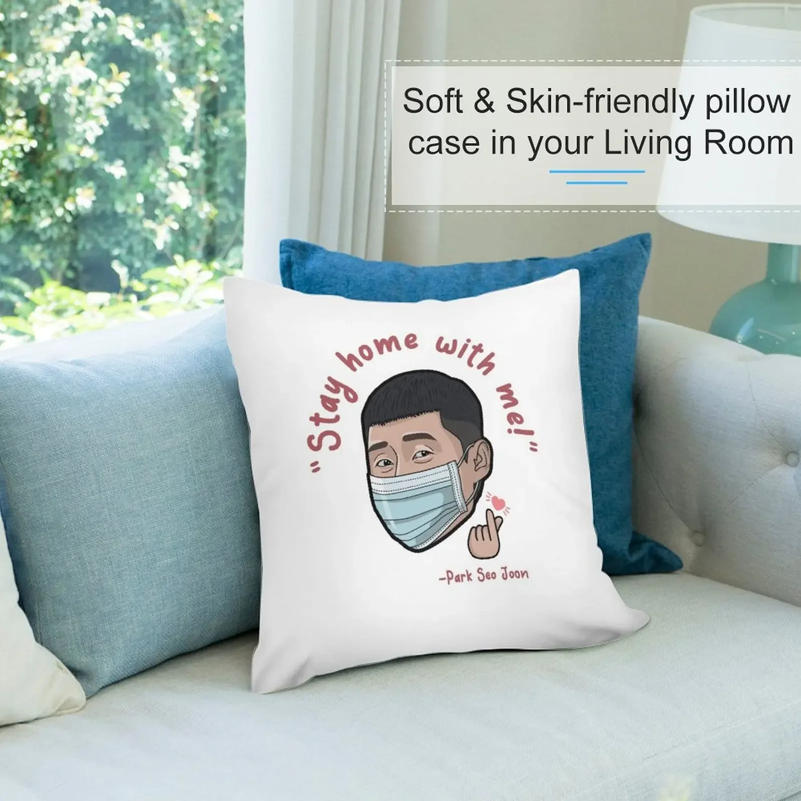 PARK SEO JOON Oppa (Quarantine Edition) Декоративная подушка Роскошные диванные подушки Диванные
