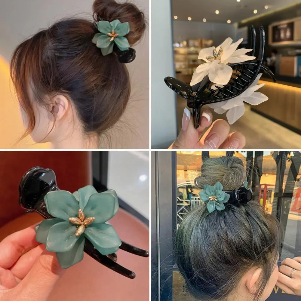 

Hair Barrette Bright Color Headdress Dress Up Japanese Korean Anti Fall Hairpin Women Hairpin Hair Accessories