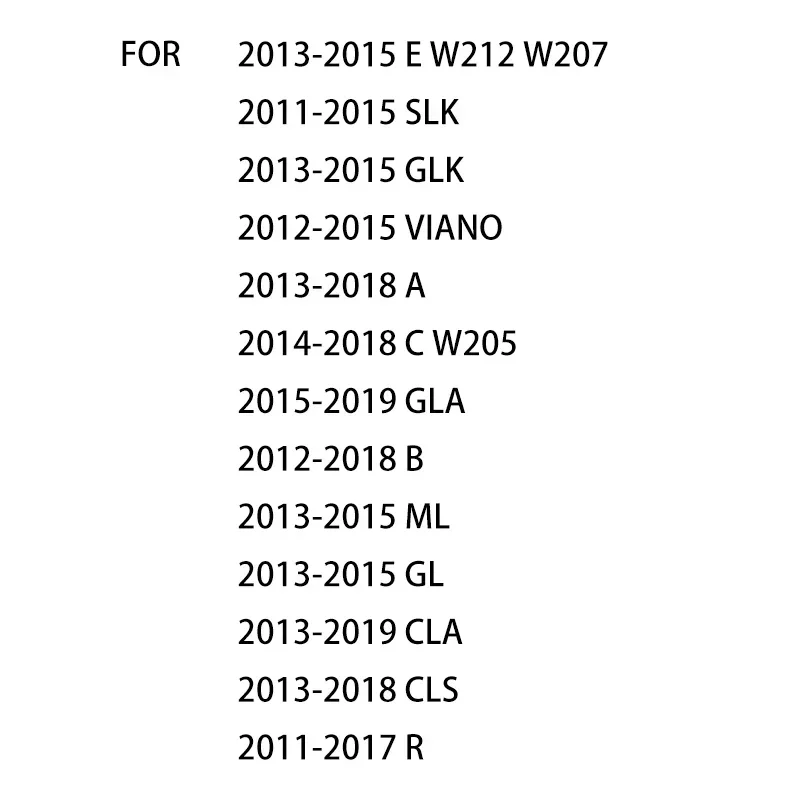 Mercedes Benz W205 A B C W212 W20E GLA GLK CLA CLS SLK Viano Передняя Решетка Эмблема Звездный Логотип ABS