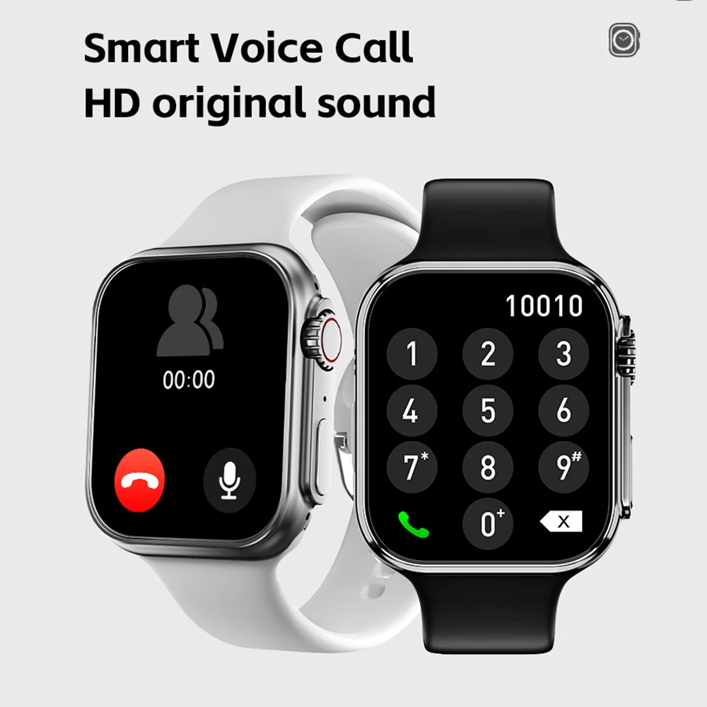 LEMFO NFC Smart Watch Ultra Series 8 Smartwatch Мужчины Женщины Bluetooth Call IP68 Водонепроницаемый