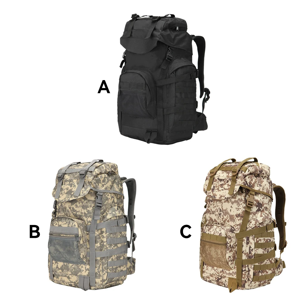 

Camping Rucksack Convenient Backpack Fishing Sport Large Capacity Camouflage Bags Camping Hiking Hunting Mountaineering