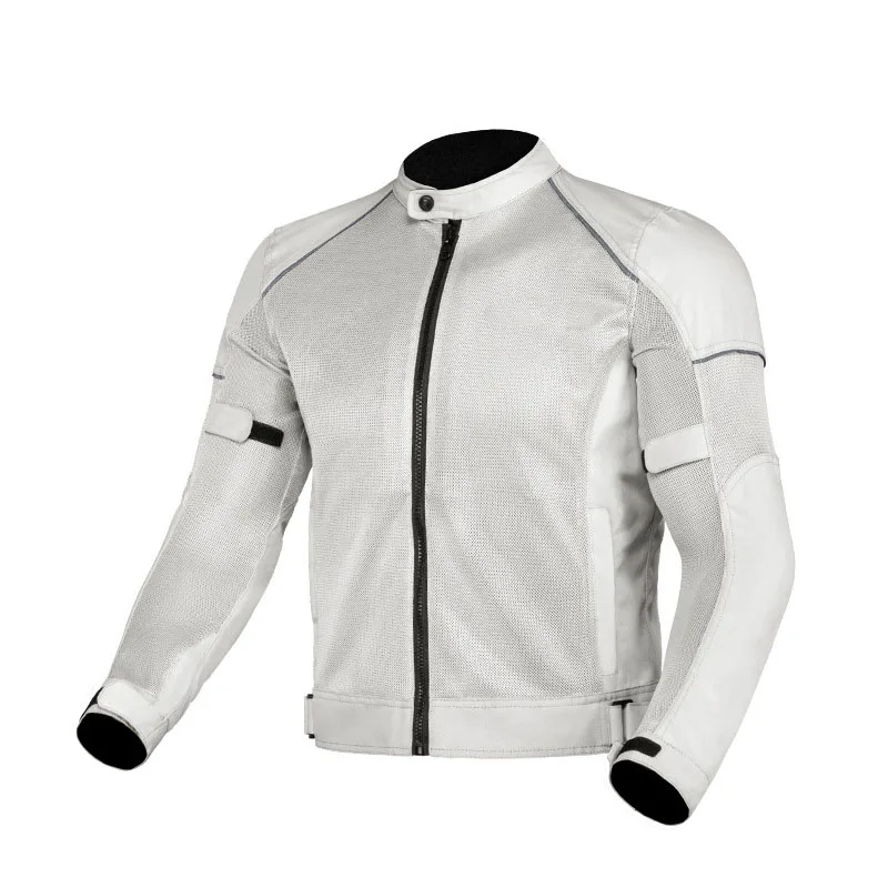 

Summer New Motorcycle Jacket Men Moto Protective Gear Motocross Enduro Racing Breathable Oxford Jacket Motorbike Clothing