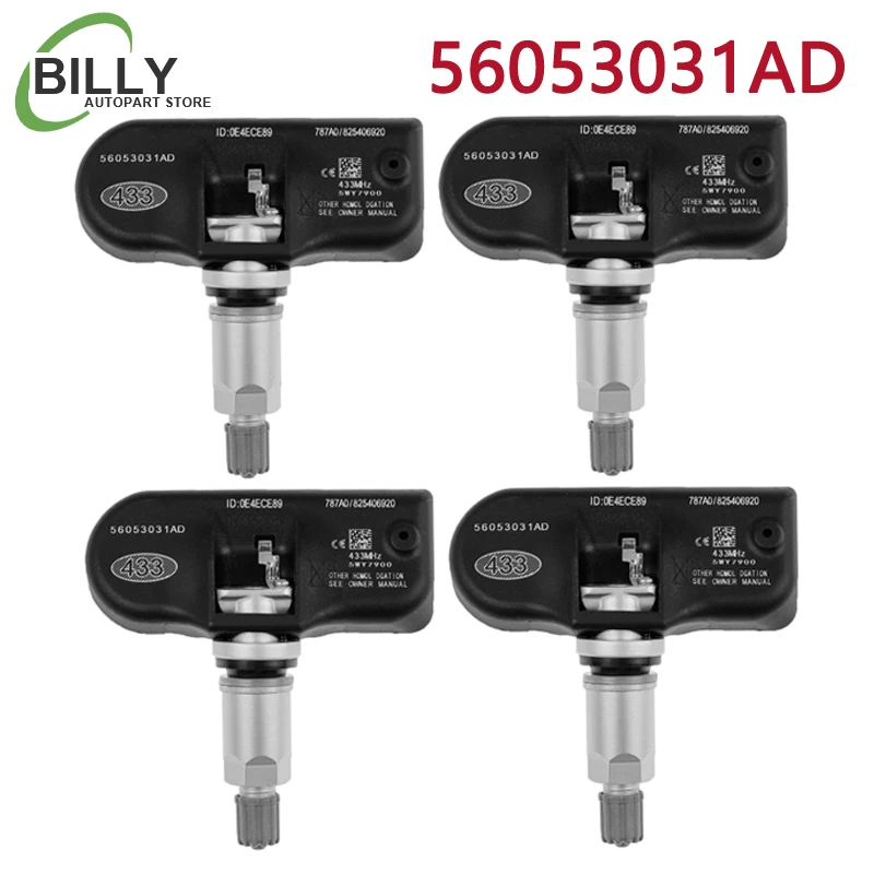 Датчик контроля давления в шинах YAOPEI 56053031AD, TPMS для Chrysler Dodge, высокий уровень точности, автомобильные аксессуары, Новинка Датчик контроля давления в шинах YAOPEI 56053031AD, TPMS для Chrysler Dodge, высокий уровень точности, автомобильные аксессуары, Новинка