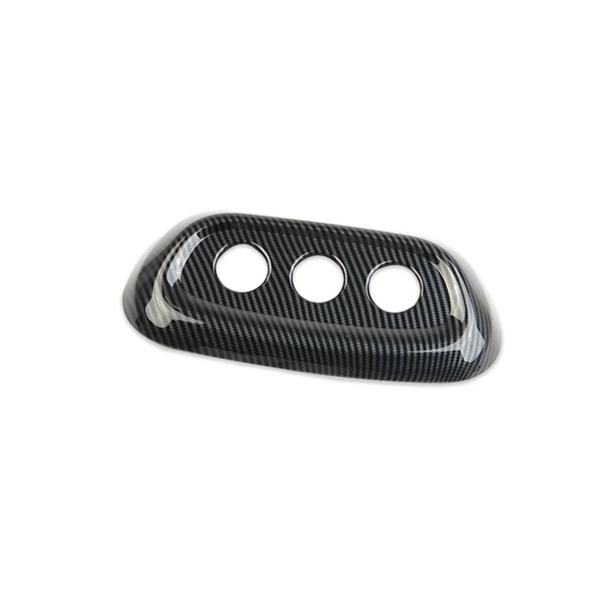 

Car Carbon Fiber Roof Rear Air Conditioner Ajustment Knob Decor Cover Trim Fit for Durango 2014-2022