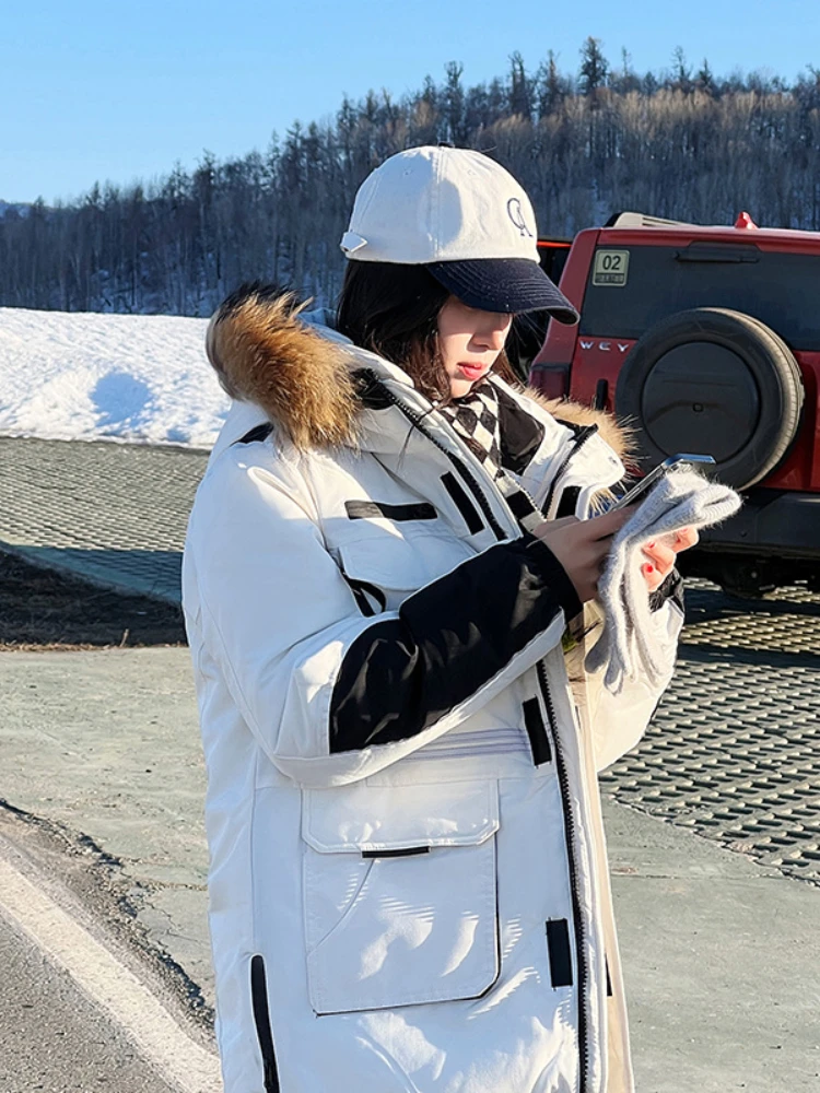 

Парка женская однотонная на пуговицах, на осень/зиму, 2022