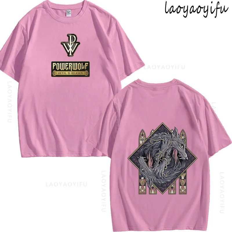 Футболка мужская двухсторонняя из 100% хлопка с принтом волки